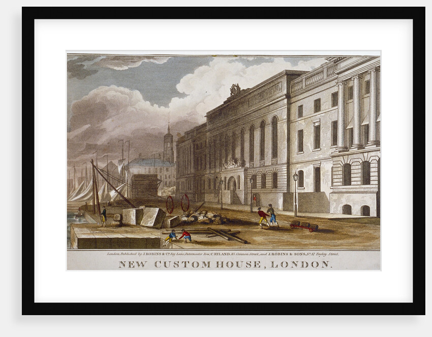 Custom House, City of London by Anonymous