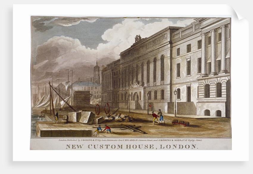Custom House, City of London by Anonymous