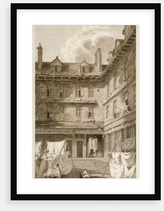 Green Arbour Court, Old Bailey, City of London by Samuel Rawle