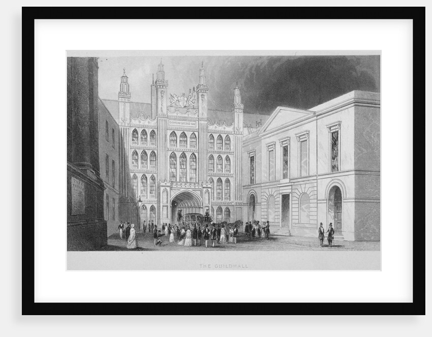 The Guildhall, City of London by Albert Henry Payne