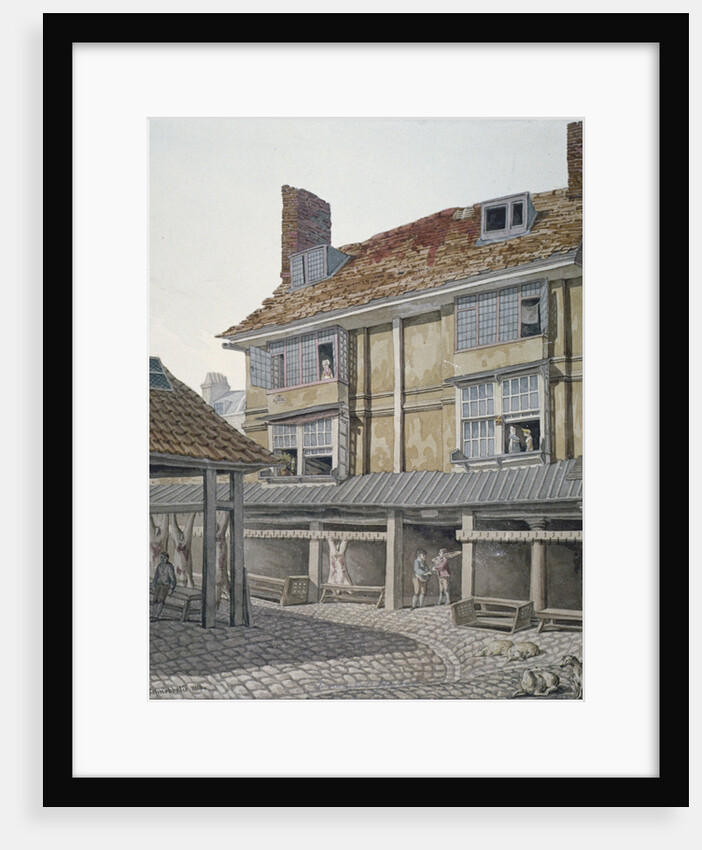 Leadenhall Market, City of London by Robert Blemmell Schnebbelie
