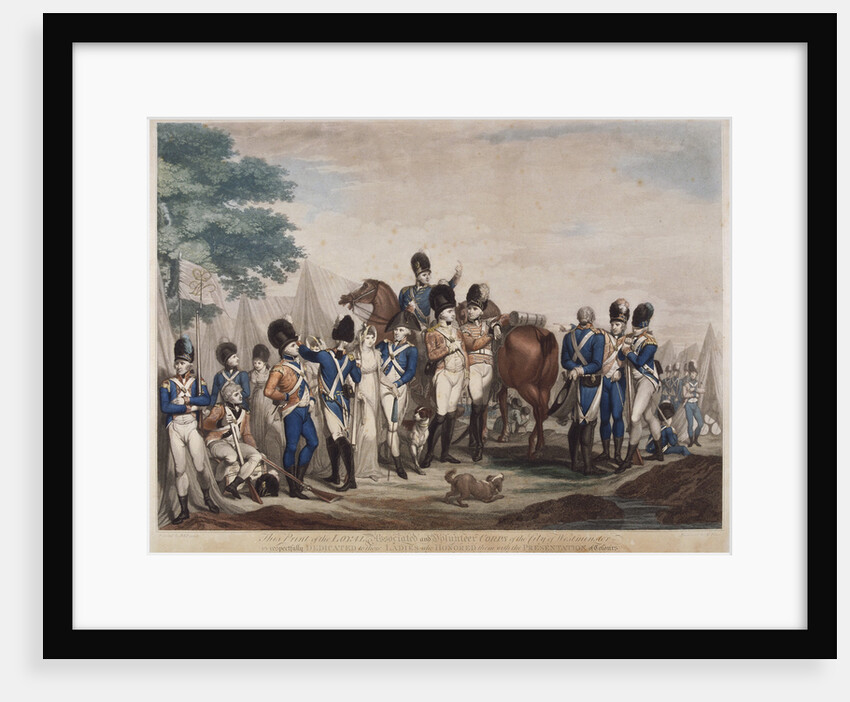 Soldiers of the Loyal Associated and Volunteer Corps of the City of Westminster by M Place