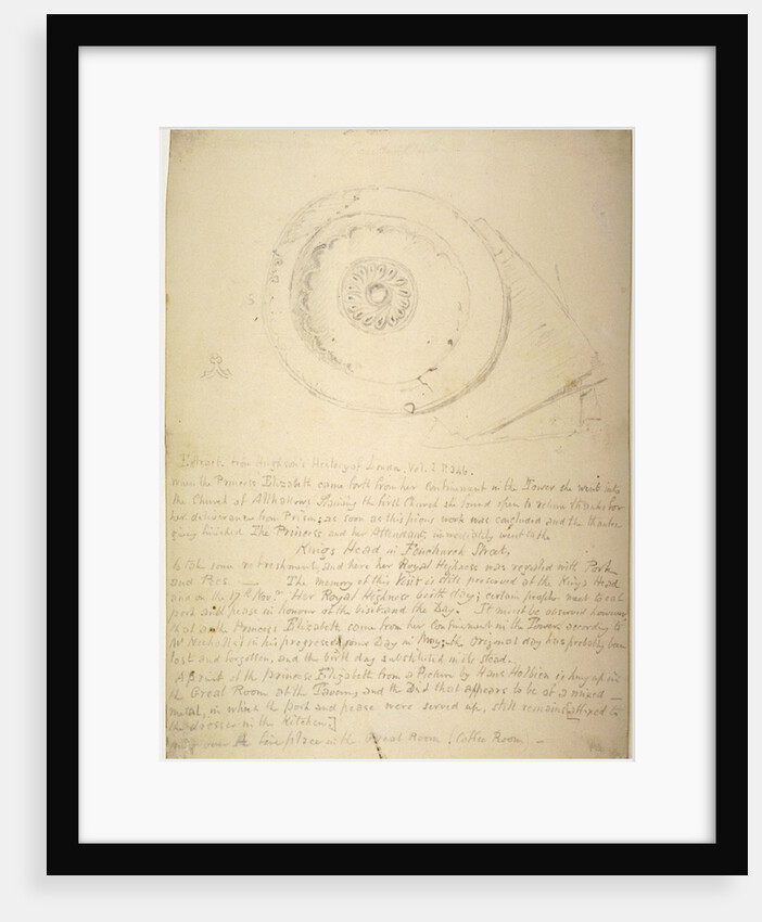 Dish thought to have been used by Princess Elizabeth in 1554 by Anonymous