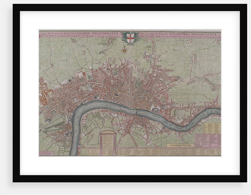 Map of London by Anonymous