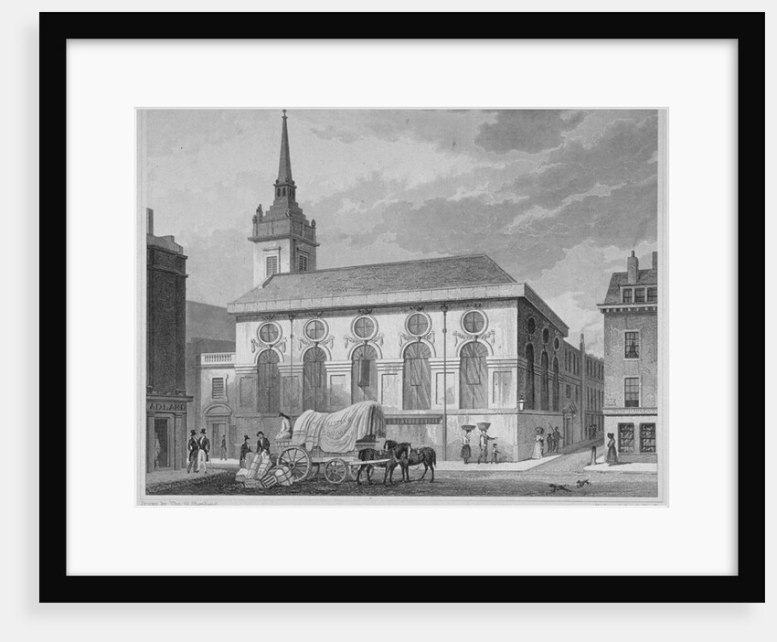 Church of St Michael, Queenhithe, City of London by James Tingle