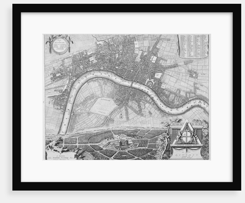 Map of London by Anonymous