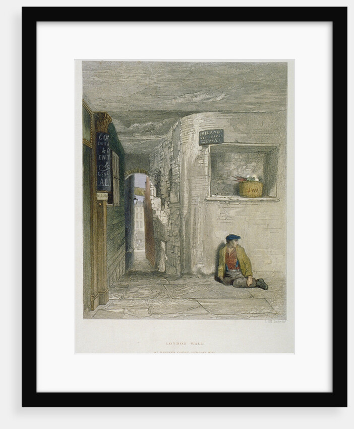 St Martin's Court, Ludgate Hill, City of London by John Wykeham Archer