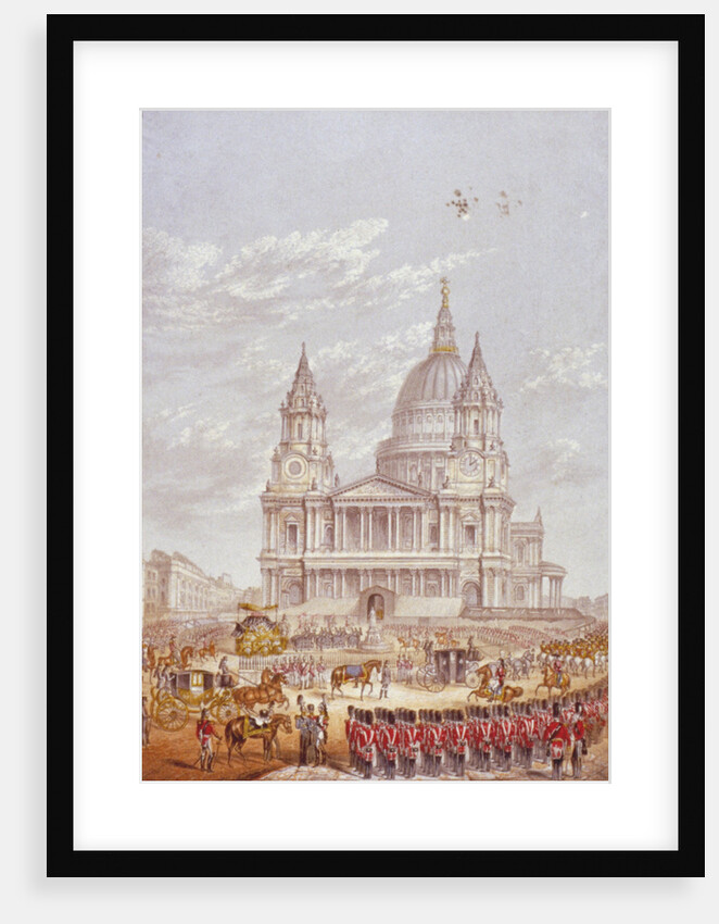 Funeral of the Duke of Wellington, St Paul's Cathedral, City of London, 18 November by Anonymous