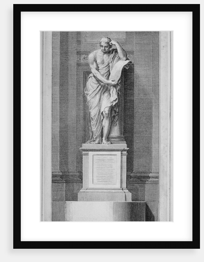 Dr Johnson's monument, by John Bacon, in St Paul's Cathedral, City of London by James Basire I
