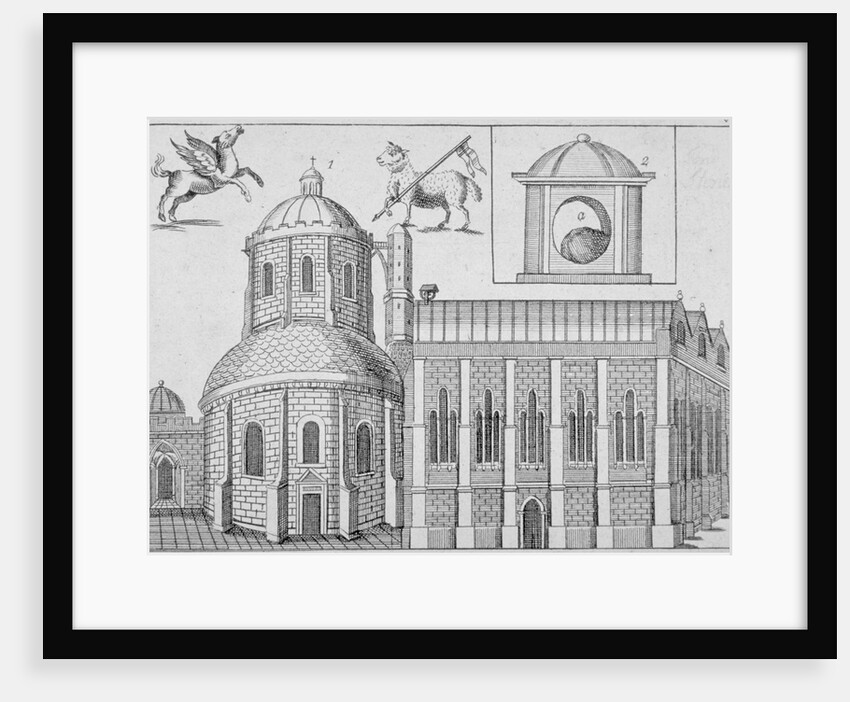 Temple Church, City of London by Anonymous