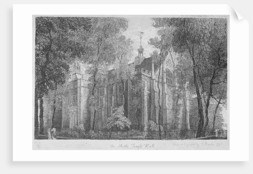 Middle Temple Hall, Middle Temple, City of London by Samuel Rawle