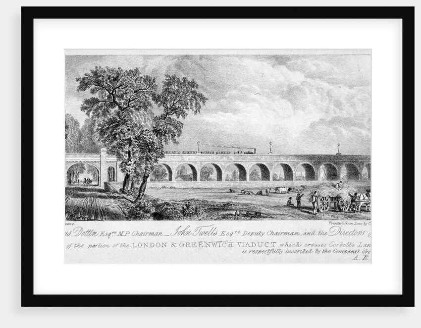 London and Greenwich Viaduct, Bermondsey, London by Chapman & Co