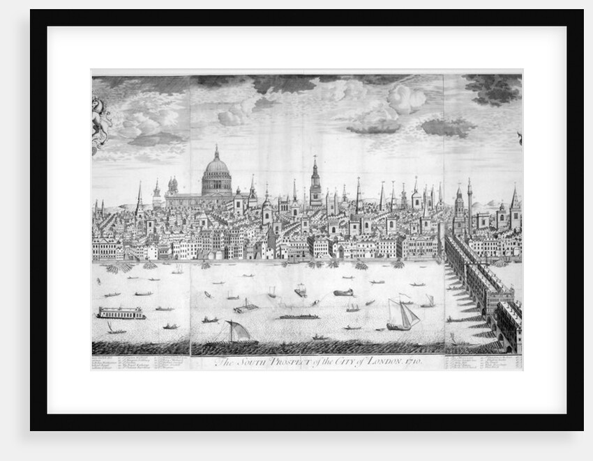 Panorama of the City of London by Anonymous