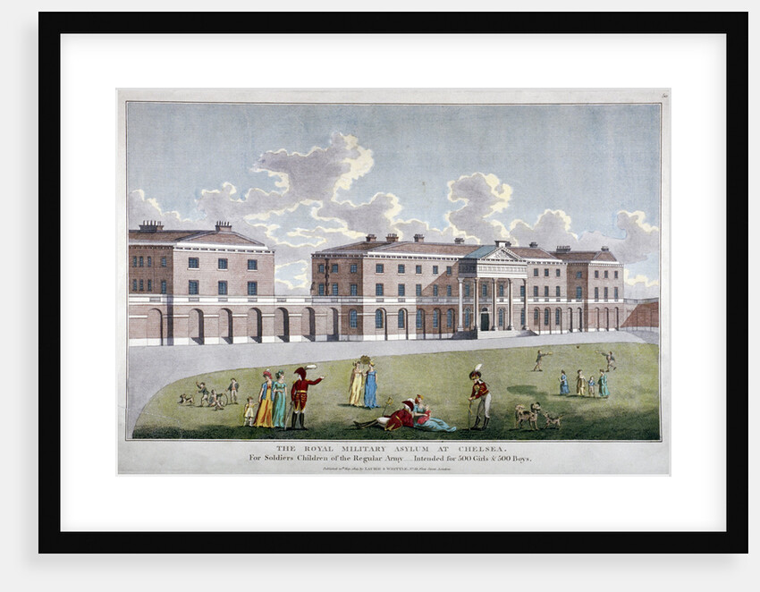 Royal Military Asylum, Chelsea, London by Anonymous