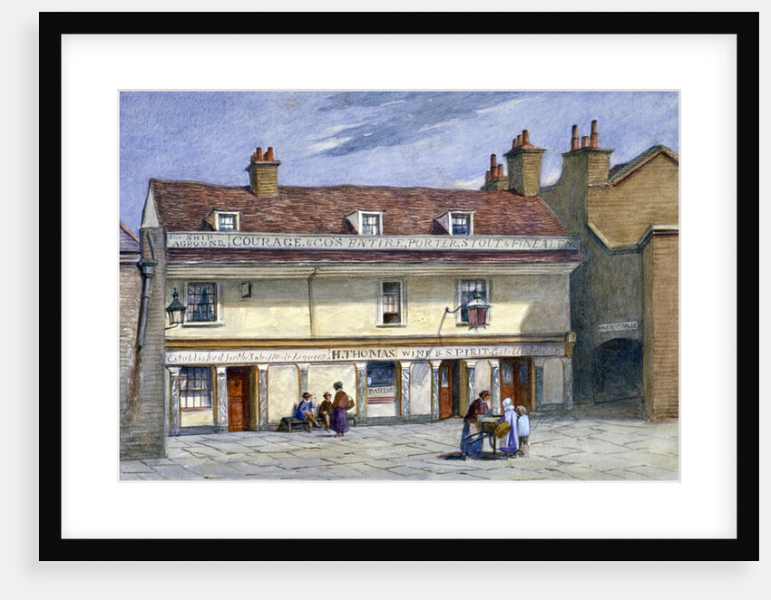 The Ship Aground public house, Wolseley Street, Bermondsey, London by JT Wilson