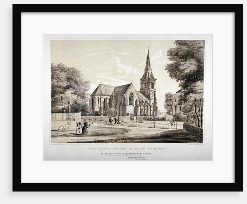 Church of of St John of Jerusalem, Hackney, London by CJ Greenwood