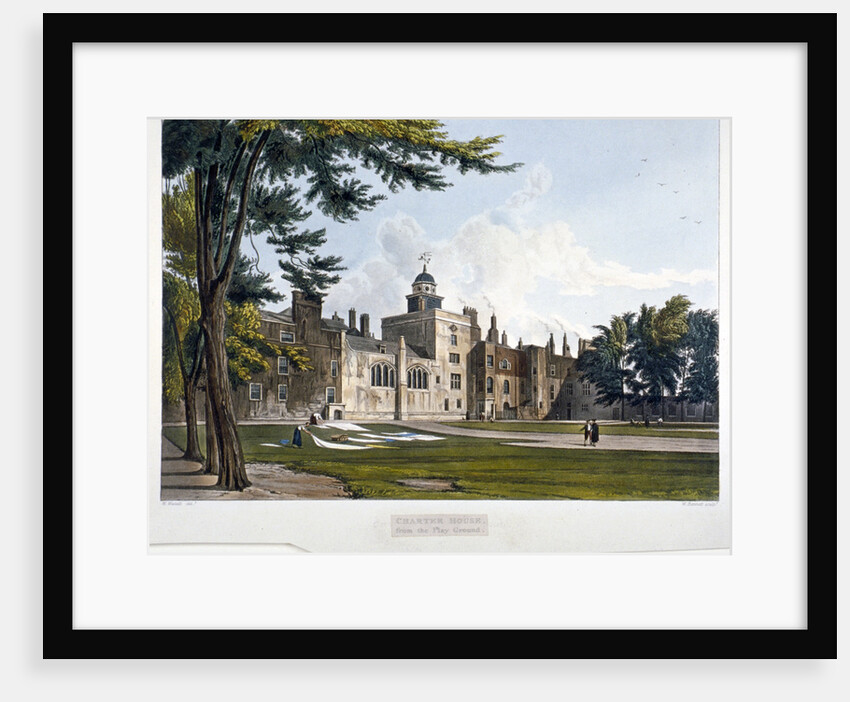 Charterhouse, Finsbury, London by William James Bennett