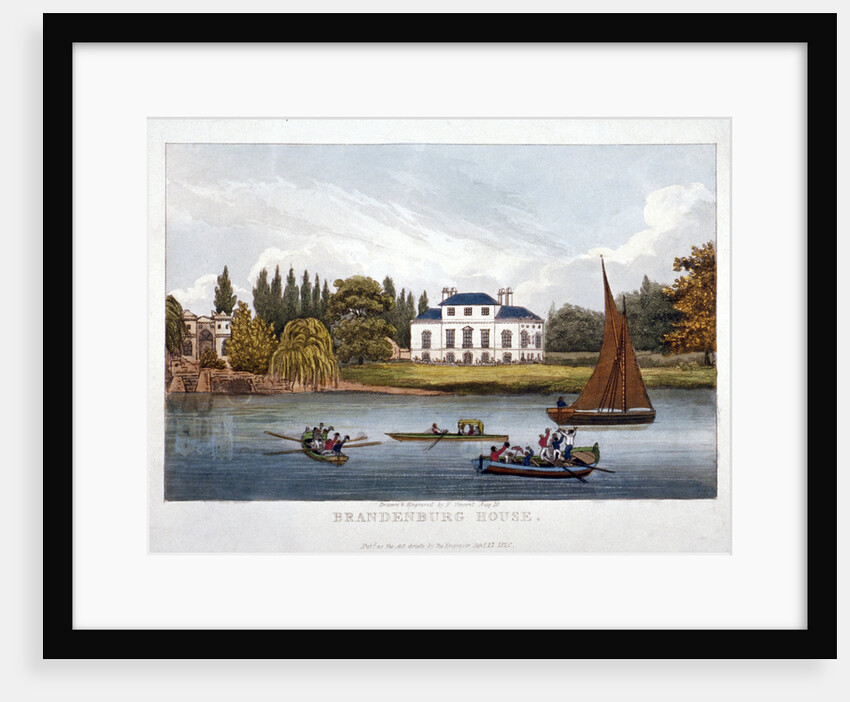 Brandenburgh House, Hammersmith, London by F Vincent