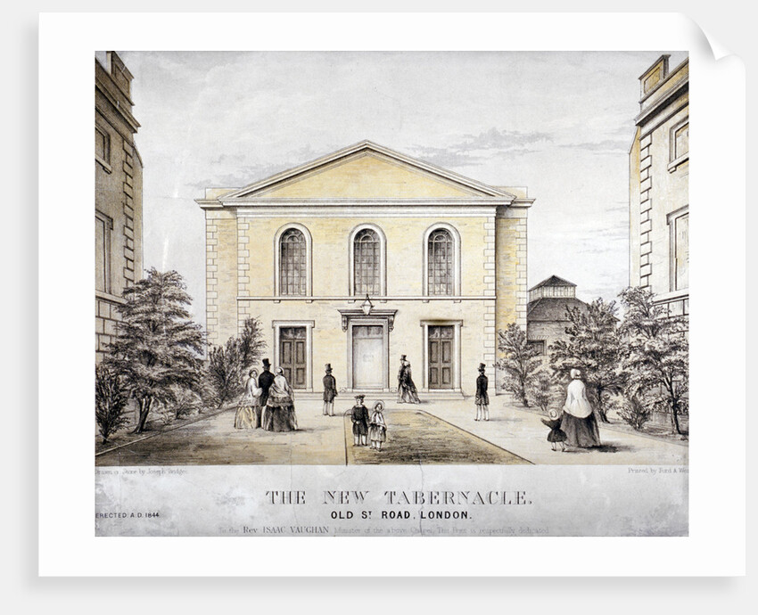 The Tabernacle, Old Street, Finsbury, London by Ford and West