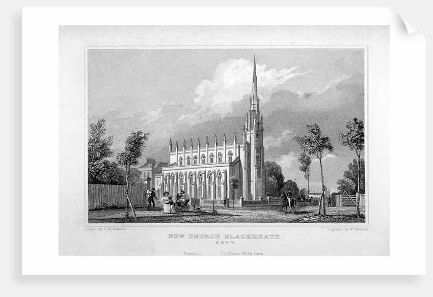 Church of St Michael and All Angels, Blackheath, Greenwich, London by W Watkins