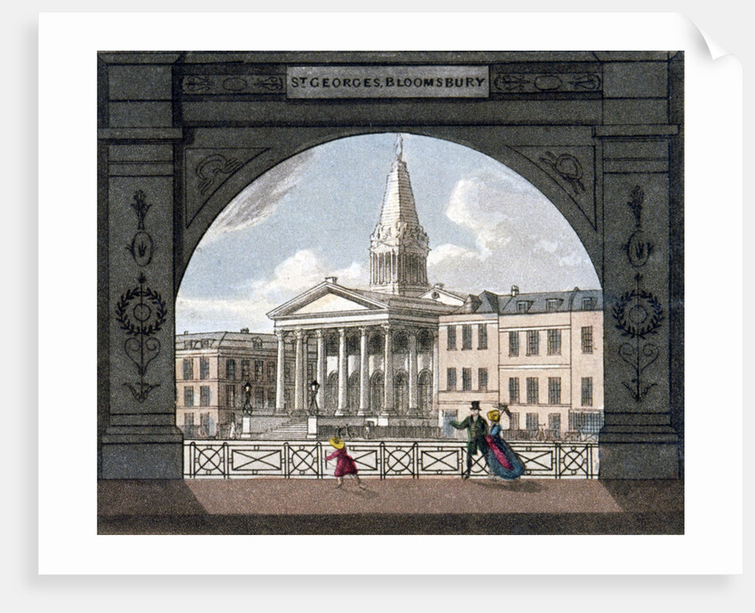 St George's Church, Bloomsbury, Holborn, London by Anonymous