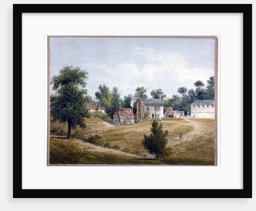 View of Kilbourn Wells spa, Belsize Road, Hampstead, London by Anonymous