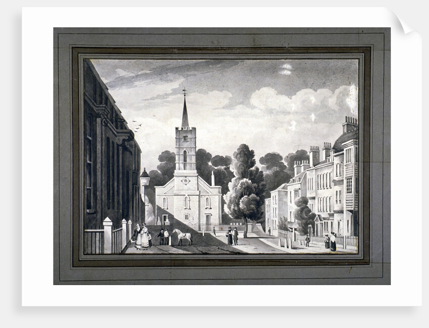 Church Row, Hampstead, London by L Garne