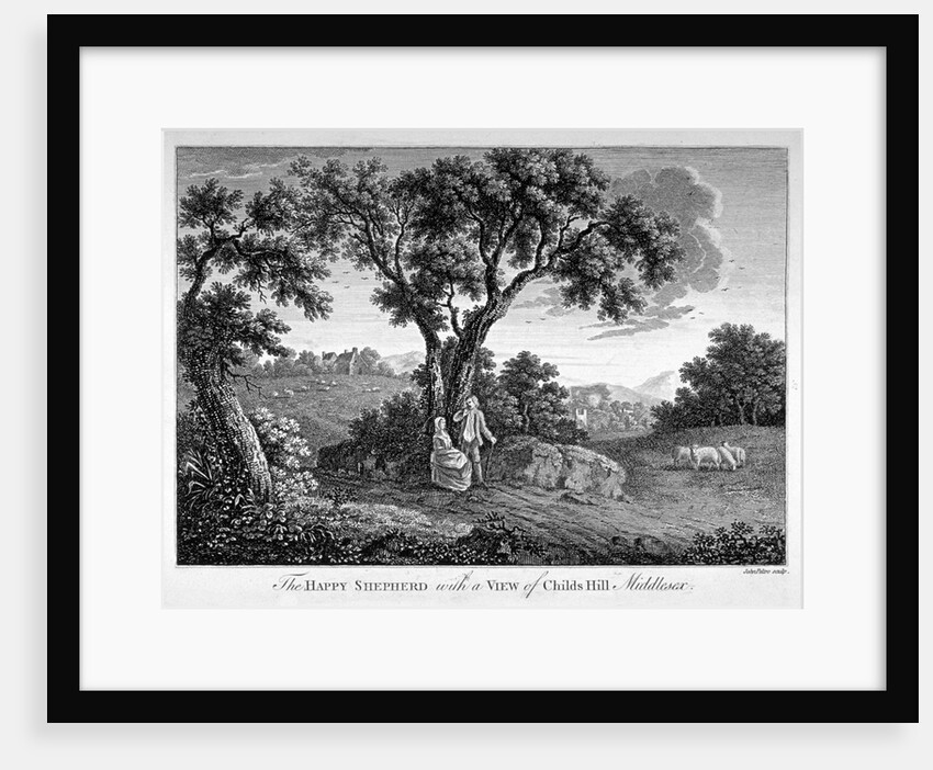Childs Hill, Hampstead Heath, London by John Peltro