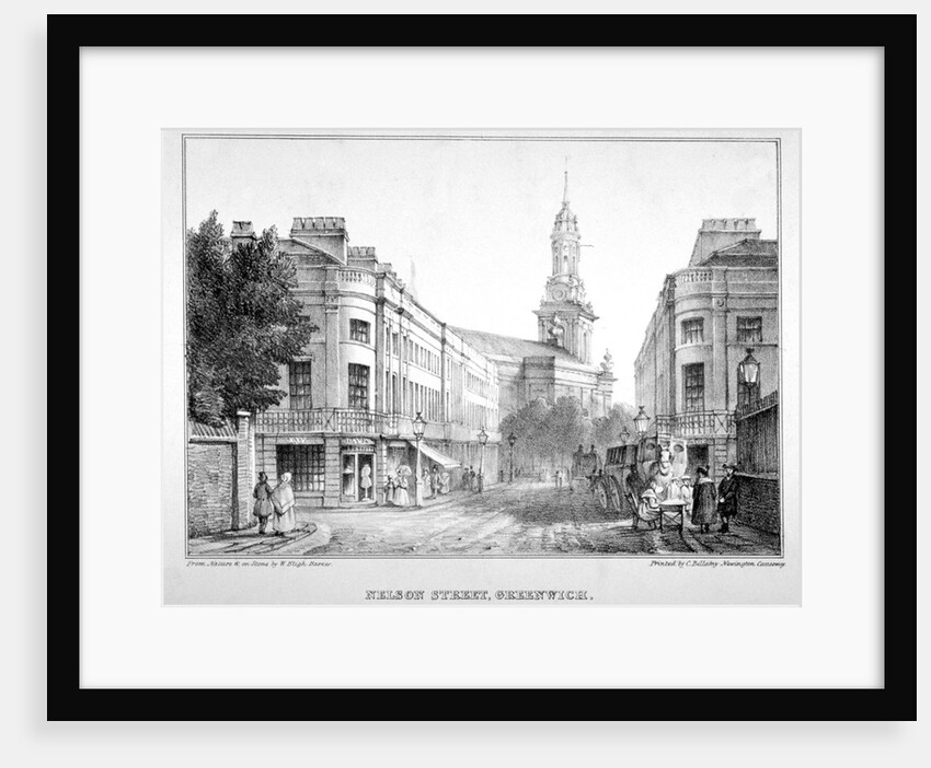 Nelson Street, Greenwich, London by W Bligh Barker