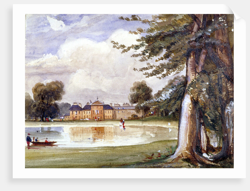 View of Kensington Palace, Kensington, London by Edmund Marks