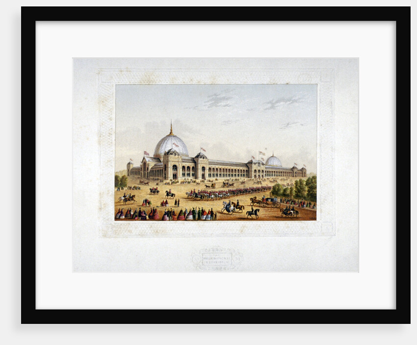 Site of the 1862 International Exhibition, Cromwell Road, Kensigton, London by Anonymous