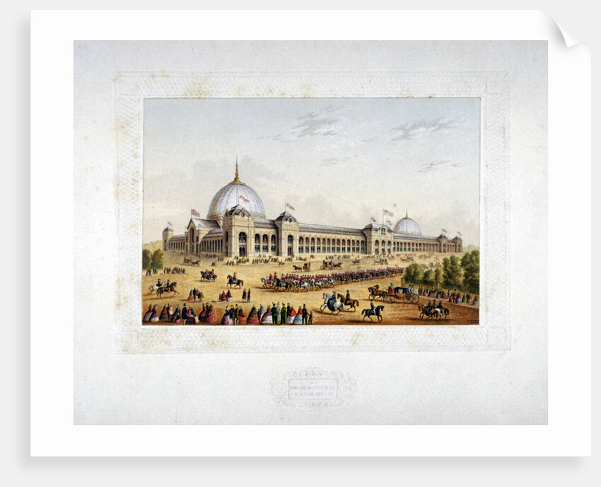 Site of the 1862 International Exhibition, Cromwell Road, Kensigton, London by Anonymous