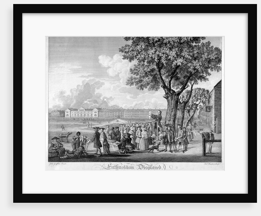 Enthusiasm Displayed' 1750 by Robert Pranker