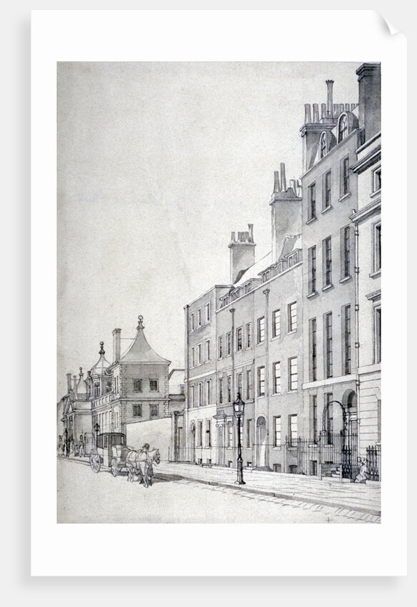 John Philip Kemble's residence in Great Russell Street, Bloomsbury, London by Anonymous