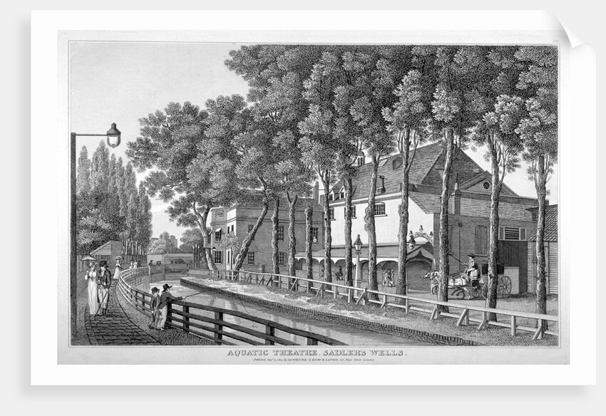 Sadler's Wells Theatre, Finsbury, London by Anonymous