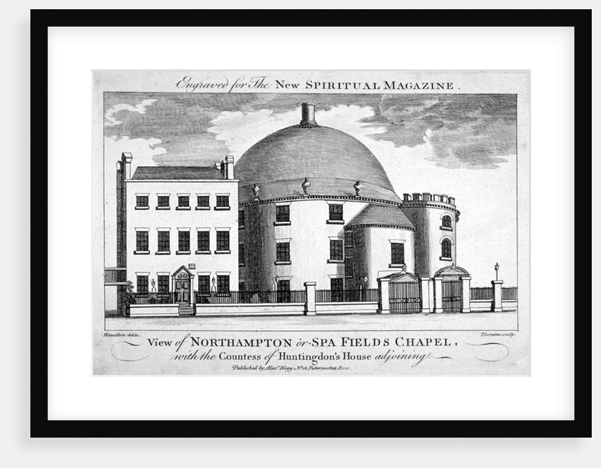 Spa Fields Chapel, Finsbury, London by Thomas Thornton
