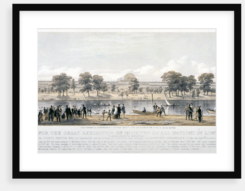 Great Exhibition, Hyde Park, London by Day & Son