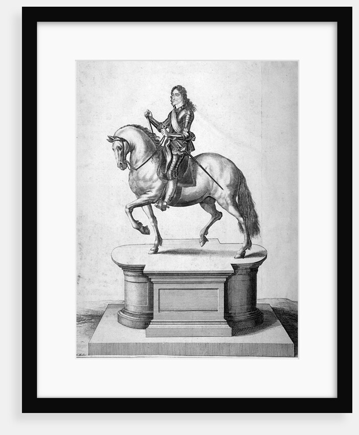 Statue of King Charles I, located at Charing Cross, Westminster, London by Anonymous