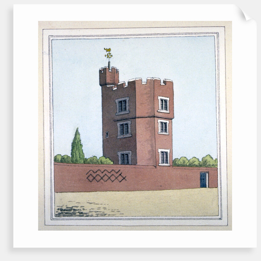 Lady Garret's Tower, Green Street House, East Ham, Newham, London by Anonymous