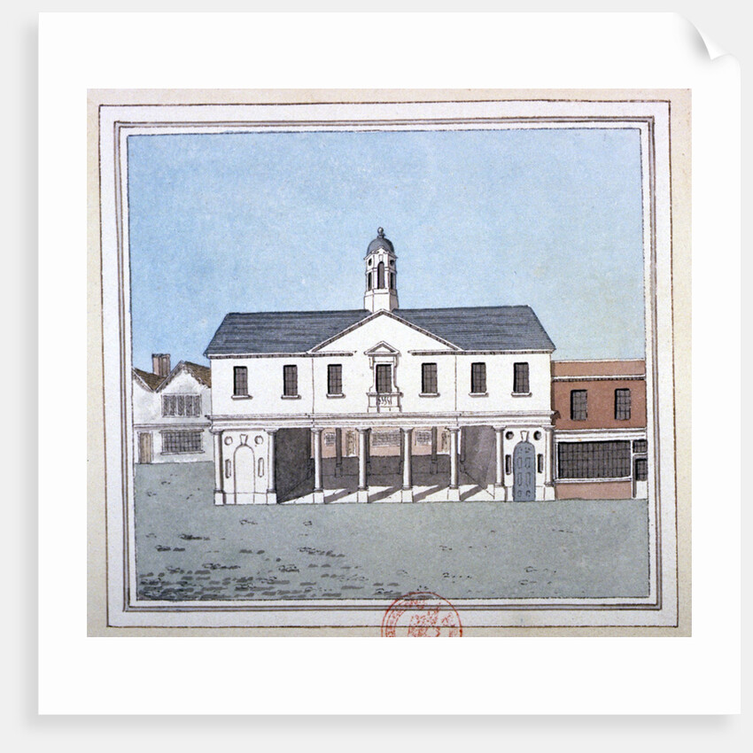 View of Romford Market House, Essex by Anonymous