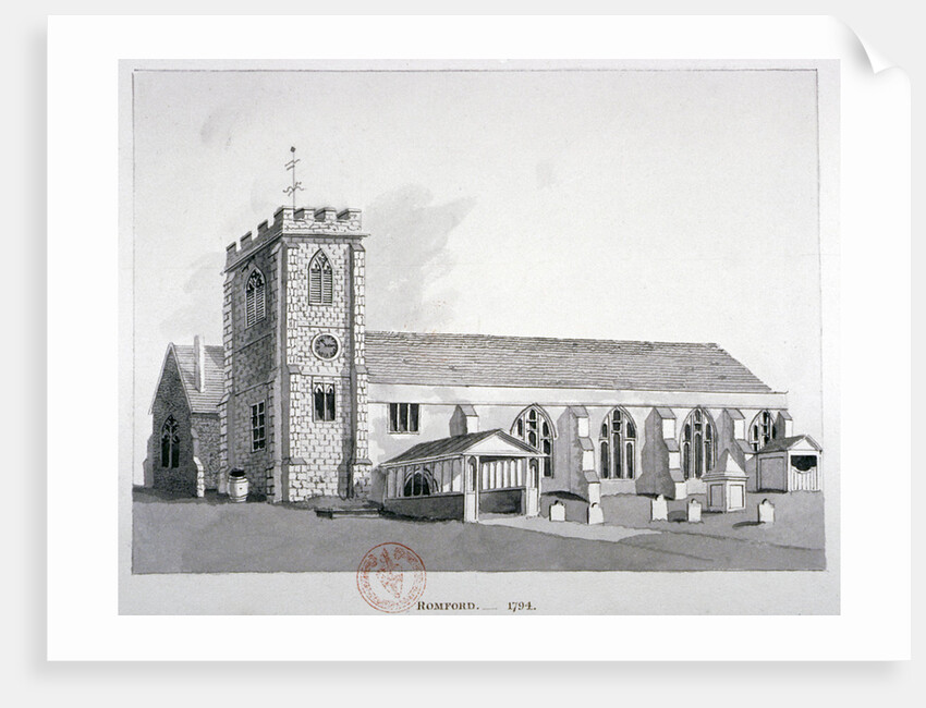 Church of St Edward the Confessor, Romford, Essex by Anonymous