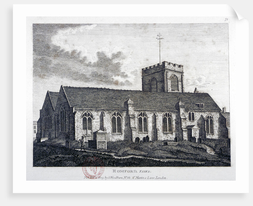 Church of St Edward the Confessor, Romford, Essex by Anonymous