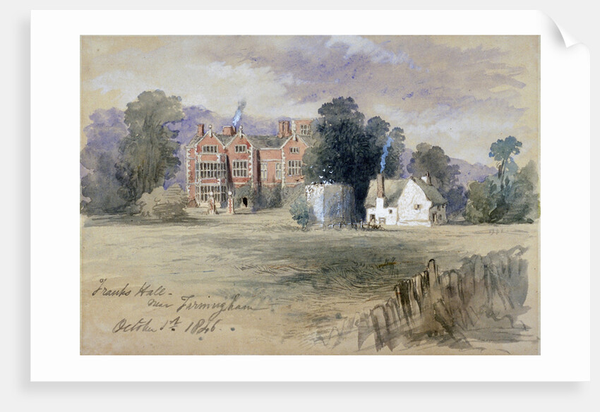 Frank's Hall near Farningham by Sir John Gilbert