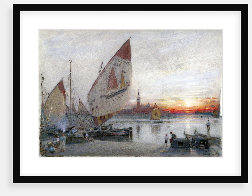Venice by Albert Goodwin