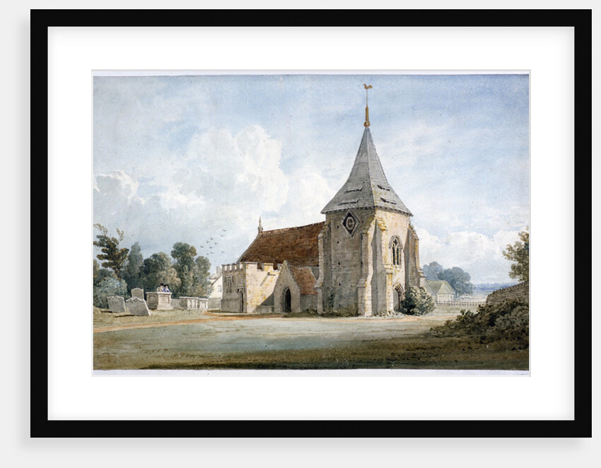 Thirnham Church, near Maidstone, Kent by James Duffield Harding