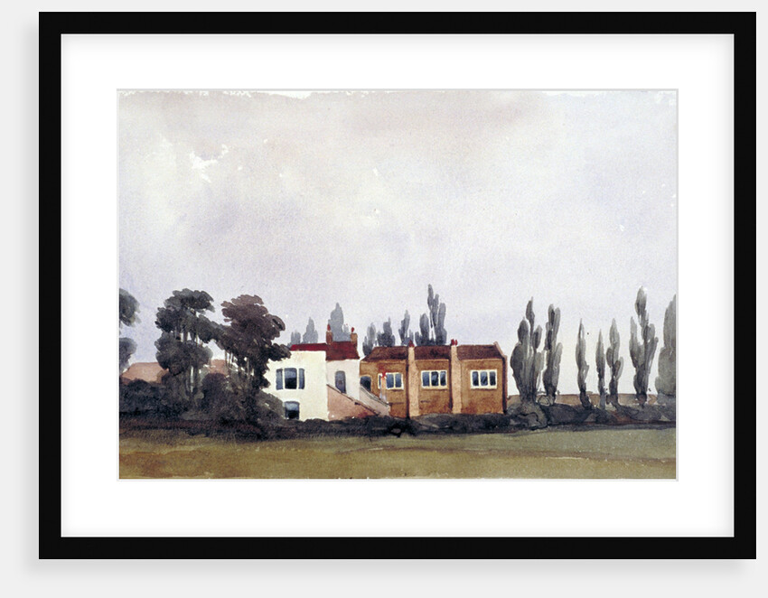 East view of Chalk Farm Tavern, St Pancras, London by Edmund Marks