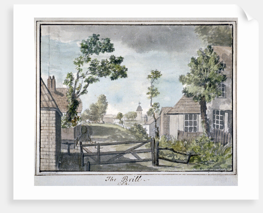 View of Brill House, St Pancras, London by Anonymous