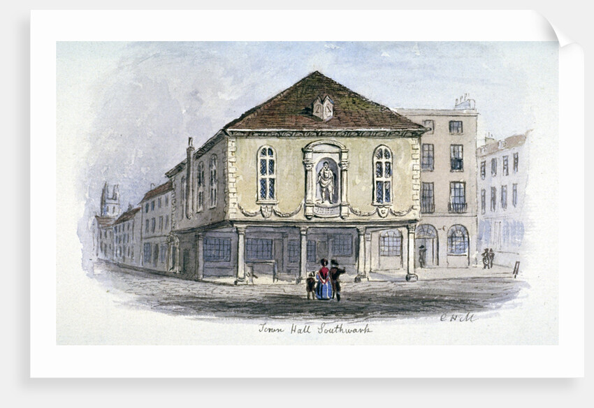 Southwark Town Hall, Borough High Street, Southwark, London by C Hill