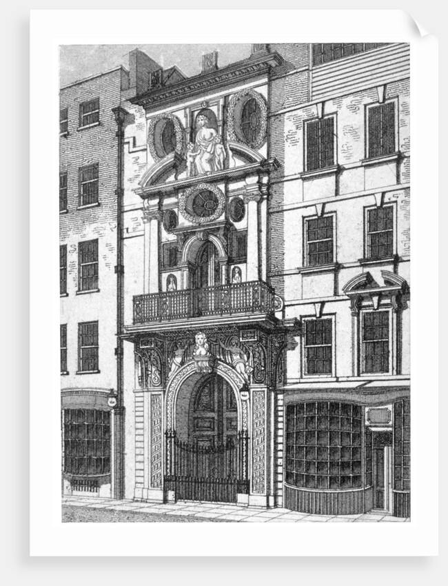 Mercers' Hall, City of London by William Angus