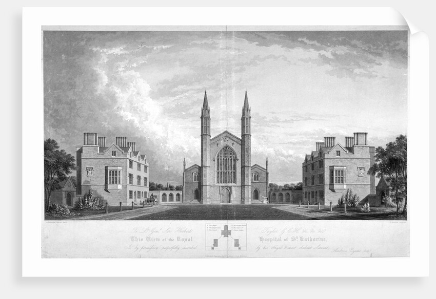 St Katherine's Hospital, Regent's Park, London by G Reeve